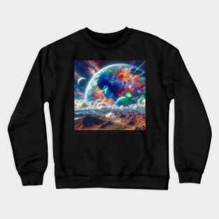 anime nature mix up Crewneck Sweatshirt